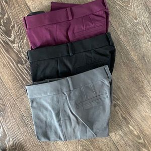 3pr banana republic Sloan fit dress pants